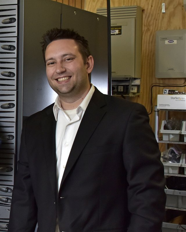 Christopher Powers, founder of Powers Computing.